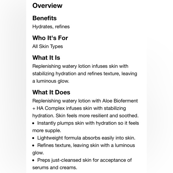 NEW! Clinique Moisture Surge hydro-infused lotion 13.5oz/400 JUMBO SIZE! 🎉 - Picture 5 of 7